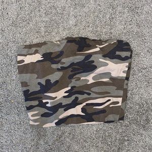 FN camo crop top